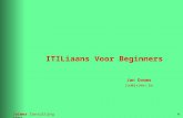 Jaimes Consulting © 2004 ITILiaans Voor Beginners Jan Dooms jan@jaimes.be.