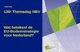 136 e Themadag NBV Wat betekent de EU-Bodemstrategie voor Nederland? Aaldrik Tiktak.