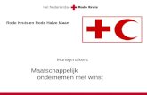 Moneymakers Maatschappelijk ondernemen met winst Rode Kruis en Rode Halve Maan.