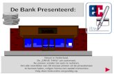 De Bank Presenteerd: Nieuw in Nederland. De „DRIVE THRU“ pin automaat. Nu pinnen zonder Uw auto te verlaten. Om alle voordelen van dit nieuwe pinnen uit.