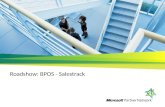 Roadshow: BPOS - Salestrack. Best Practices • BPOS prospecten • Succesvolle marketing acties • Trial account of POC opzetten 2.
