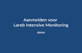 Aanmelden voor Lareb Intensive Monitoring demo. Ga naar  k lik op ‘doe mee als patiënt’
