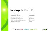 Instap Info | I 2 - Paul VerheijdtConquist - Niels van DalenGrontmij - Jeroen HenstraRET - Niels KoetsenruijterSiemens - Erik van de LuijtgaardenSiemens.