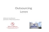 Outsourcing Leren Johnson & Johnson Janssen Pharmaceutica.