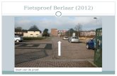 Fietsproef Berlaar (2012) Start van de proef.. Aan het kruispunt dien je voorrang te verlenen aan de voertuigen die van links en rechts komen. Als er.