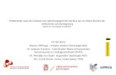 Onderzoek naar de invloed van oplossingsgericht werken op no-show binnen de ambulante verslavingszorg Opzet en voorlopige resultaten 07-03-2013 Klazien.
