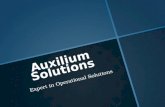 Auxilium Solutions Expert in Operational Solutions