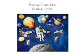 Thema 5 Les 11a In de ruimte. loodzwaar = zo zwaar als lood, erg zwaar dus.