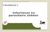 FOD VOLKSGEZONDHEID, VEILIGHEID VAN DE VOEDSELKETEN EN LEEFMILIEU 1 Hoofdstuk 1 Infectieuze en parasitaire ziekten.