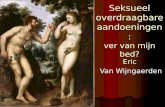 Seksueel overdraagbare aandoeningen: ver van mijn bed? Eric Van Wijngaerden.