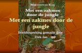 Met een zakmes door de jungle Boekbespreking gemaakt door Dirk Jan.
