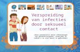 Verspreiding van infecties door seksueel contact (Deze presentatie bevat afbeeldingen van geslachtsorganen; verwijder ze indien u ze niet wenst te gebruiken)