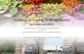 Tracking en Tracing in de agrosector op basis van RFID Plan van aanpak voor Tracking en Tracing projecten op basis van geïnventariseerde projecten en samenwerkingsverbanden