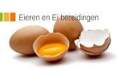 Eieren en Ei bereidingen. Inleiding •Een kip legt gemiddeld tussen de 150 en 200 eieren. •Naast kippeneieren worden er ook eenden, ganzen en kwarteleieren.