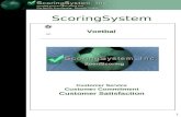 1 ScoringSystem Voetbal Customer Service Customer Commitment Customer Satisfaction.
