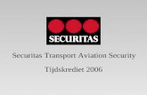 Tijdskrediet 2006 Securitas Transport Aviation Security.
