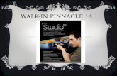 WALK-IN PINNACLE 14. GEMAKKELIJK IN DRIE STAPPEN EEN FILM MAKEN  Film importeren  Film bewerken  Film maken.