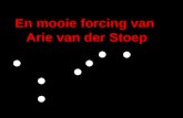 En mooie forcing van Arie van der Stoep. En mooie forcing van Arie van der Stoep (Nr 12 uit zijn boek “Miniatuurforcings”)