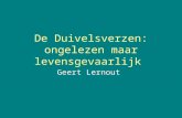 De Duivelsverzen: ongelezen maar levensgevaarlijk Geert Lernout.