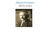 Albert Einstein 1879-1955. Geboorte en Kindertijd • Einstein werd geboren op 14 maart 1879 in Ulm, Duitsland. • Zijn ouders Hermann and Pauline waren.