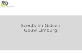 Scouts en Gidsen Gouw Limburg. Centra voor alcohol - en andere drugproblemen Documentatiecentrum Straathoekwerk HulpverleningPreventie.