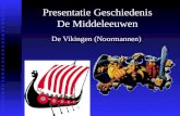 Presentatie Geschiedenis De Middeleeuwen De Vikingen (Noormannen)