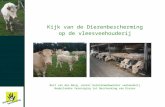 Kijk van de Dierenbescherming op de vleesveehouderij Bert van den Berg, senior beleidsmedewerker veehouderij Nederlandse Vereniging tot Bescherming van.