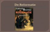 Reformatie = Hervorming (van de katho- lieke kerk) = het ontstaan van de protes- tante kerken Er ging toen veel fout in de katholieke kerk Erasmus had.