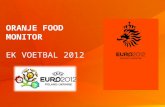 1 © GfK 2012 | Oranje food monitor | week 22 2012 ORANJE FOOD MONITOR EK VOETBAL 2012.