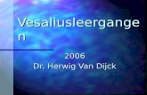 Vesaliusleergangen 2006 Dr. Herwig Van Dijck. Programma  Inleiding  1e deel:Wetgevende spelers  2e deel:Honorarium  3e deel:Dienst voor geneeskunige.