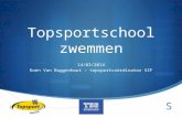 Topsportschool zwemmen 14/03/2014 Koen Van Buggenhout – topsportcoördinator VZF.