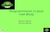 Programmeren in Java met BlueJ David J. Barnes Michael Kölling 2.1.