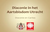 Diaconie en Caritas.  Visie & Taken van diaconale werkers: Begeleiding van PCI-en Begeleiding diaconale organisatie in de parochie Ondersteuning profielhouders.