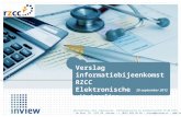 Adviesbureau voor organisatie, informatisering en automatisering in de zorg • De Pier 22 1271 EK Huizen • t (035) 692 28 48 • inview@inview.nl • .
