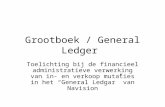 Grootboek / General Ledger Toelichting bij de financieel administratieve verwerking van in- en verkoop mutaties in het “General Ledgar” van Navision.
