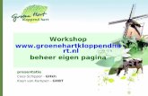 Presentatie Cees Schipper - GHkh Koen van Kampen - GHBT Workshop  beheer eigen pagina.