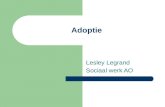 Adoptie Lesley Legrand Sociaal werk AO. Wat is adoptie?