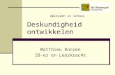 Opleiden in school Deskundigheid ontwikkelen Matthieu Roozen IB-er en Leerkracht.