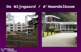 De Wijngaard / d’Amandelboom. d’Amandelboom   Gereformeerd woonzorgcentrum in Bilthoven   Sinds september 2009 uitgebreid met twee verpleegunits