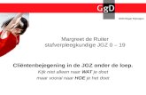 Margreet de Ruiter stafverpleegkundige JGZ 0 – 19 Cliëntenbejegening in de JGZ onder de loep. Kijk niet alleen naar WAT je doet maar vooral naar HOE je.