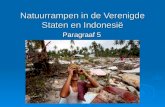 Natuurrampen in de Verenigde Staten en Indonesië Paragraaf 5.