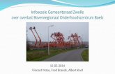 Infosessie Gemeenteraad Zwolle over overlast Bovenregionaal Onderhoudscentrum Boels 15-05-2014 Vincent Maas, Fred Brands, Albert Knol.