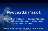 Myocardinfarct Betrokken Cellen – Classificatie van Atherosclerose – Ontstaan van een Infarct Annalie Block – Michiel van Gent – Frederik Verweij – Eric