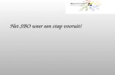 Het SBO weer een stap vooruit! Ondernemend SBO Door: Jos A.J. van der Horst, marketing manager (Quanta NpM), verbonden aan Gedragswerk.