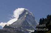 Walkers Haute Route 2009 Dag 1 :algemeen Deze spectaculaire tocht verbindt 2 gekende toppen van de Alpen met elkaar: De Mont-Blanc en de Matterhorn.Als.