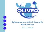 21 maart 2012 Buitengewone ALV: Informatie Nieuwbouw.