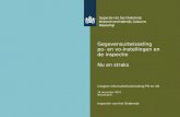 Gegevensuitwisseling po- en vo-instellingen en de inspectie Nu en straks Congres Informatiehuishouding PO en VO 14 december 2012 Nieuwegein Inspectie van.