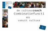 De cultuur coach Combinatiefuncties vanuit cultuur