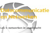 26/11/2012 Datacommunicatie en Netwerken netwerken in vogelvlucht 2 Wat is een netwerk?