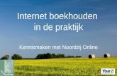 Internet boekhouden in de praktijk Kennismaken met Noordzij Online.